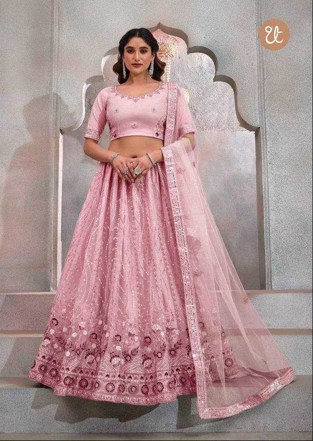 Butterfly Lehenga Choli With Dupatta For Festive Occasions - MYLUXURY LANE ENTERPRISE